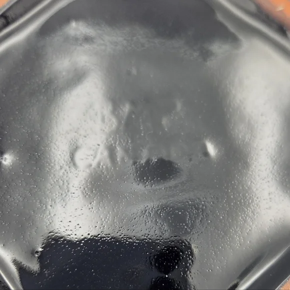 Studio Art Pottery Bowl Centerpiece BNP Canada Drip Glaze White Blue EUC - Picture 6 of 6